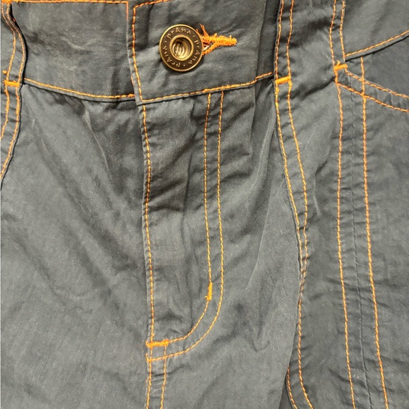 PRANA  Blue Cropped Cargo Pants Athleisure - Picture 7 of 10